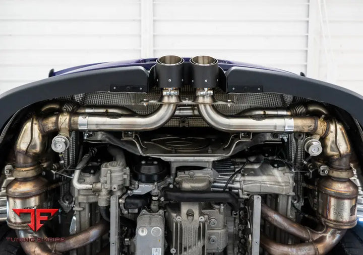 FABSPEED PORSCHE 991.2 GT3/GT3 RS CENTER MUFFLER BYPASS PIPE (2017-2019)