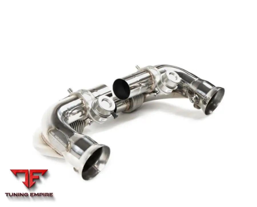 FABSPEED PORSCHE 991.2 GT3/GT3 RS SIDE MUFFLER BYPASS PIPES (2017-2019)