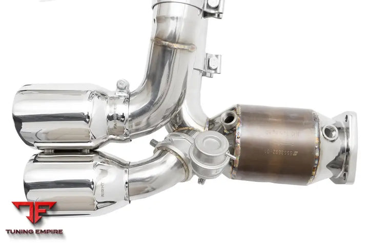 FABSPEED PORSCHE 991.2 TWIN TURBO/TURBO S VALVETRONIC SUPERSPORT X-PIPE EXHAUST SYSTEM (2017-2020)