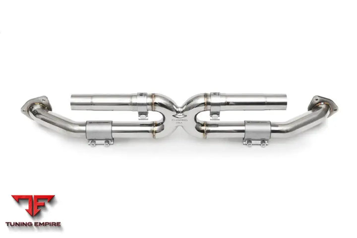 FABSPEED PORSCHE 991 CARRERA CENTER MUFFLER BYPASS X-PIPE (NON VALVED EXHAUST ONLY) (2012-2016)