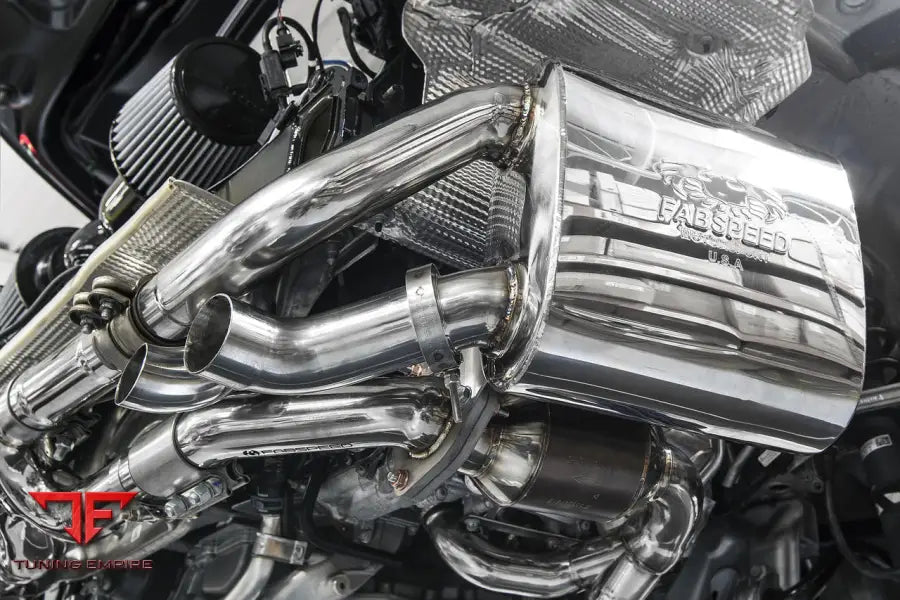 FABSPEED PORSCHE 991 CARRERA MAXFLO PERFORMANCE SIDE EXHAUST SYSTEM (2012-2016)