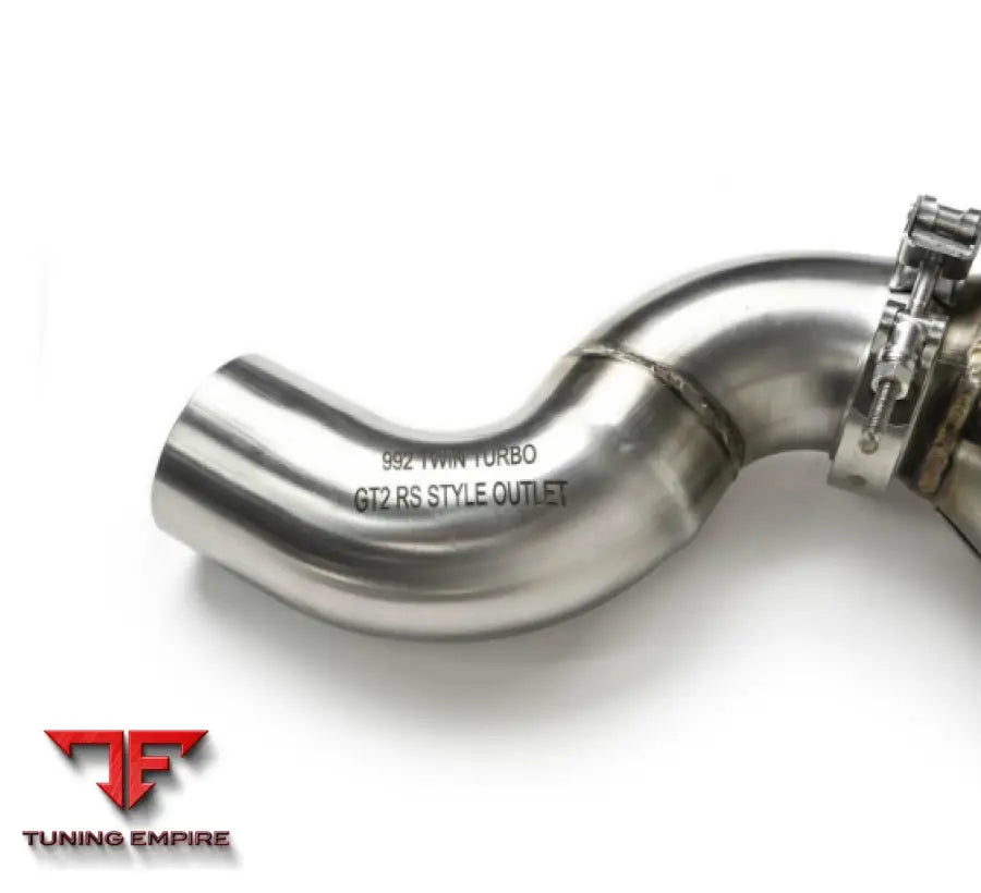 FABSPEED PORSCHE 992.2 CARRERA (NON GTS) SPORT CATALYTIC CONVERTERS WITH GT2RS STYLE OUTLETS (2025+)