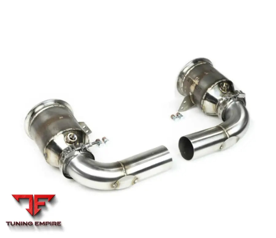 FABSPEED PORSCHE 992.2 CARRERA (NON GTS) SPORT CATALYTIC CONVERTERS WITH GT2RS STYLE OUTLETS (2025+)