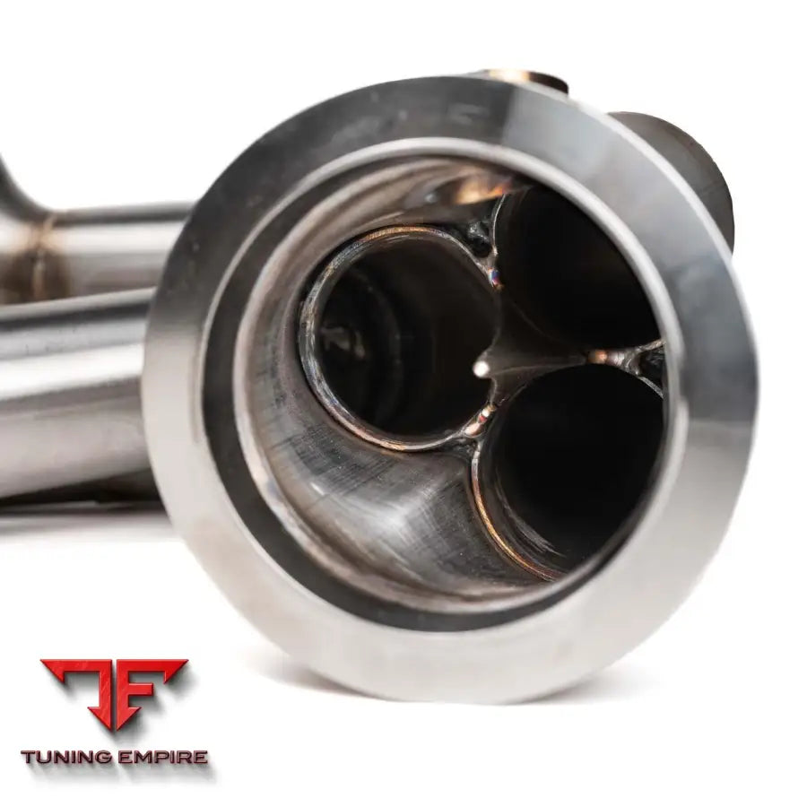 FABSPEED PORSCHE 992 GT3/GT3 RS MODULAR STREET AND RACING HEADERS WITH HJS CATALYTIC CONVERTERS (2022+)