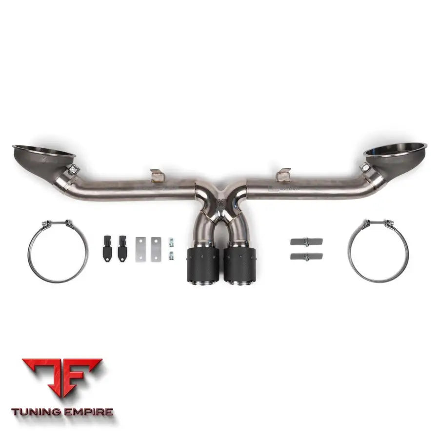 FABSPEED PORSCHE 992 GT3/GT3 RS TITANIUM SUPERCUP CAT-BACK EXHAUST SYSTEM NON VALVED (2022+)