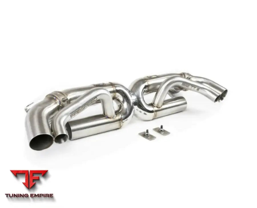 FABSPEED PORSCHE 992 TWIN TURBO/TWIN TURBO S CAT-BACK VALVETRONIC MAXFLO EXHAUST SYSTEM (2021+)