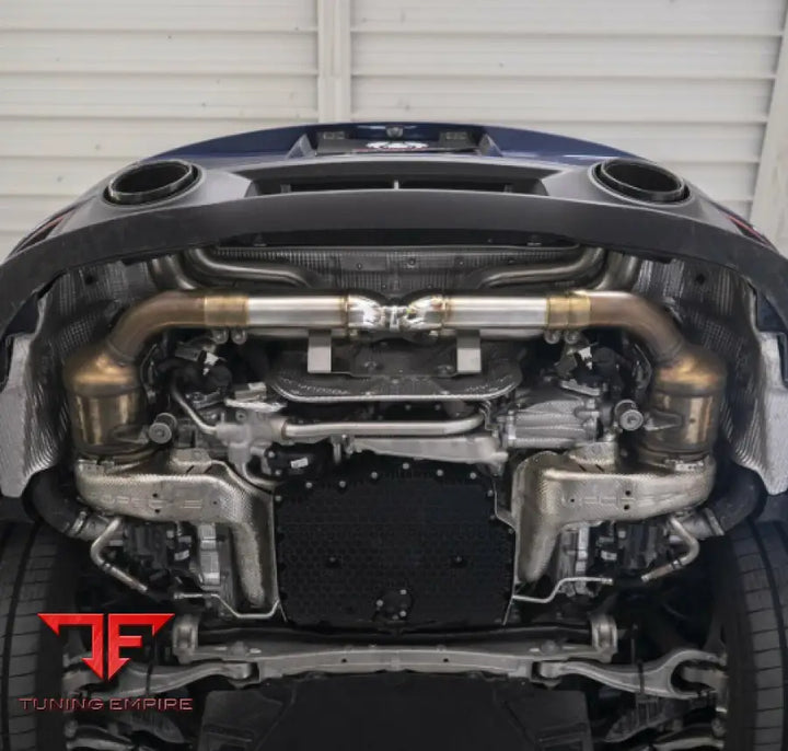 FABSPEED PORSCHE 992 TWIN TURBO/TWIN TURBO S CAT-BACK VALVETRONIC MAXFLO EXHAUST SYSTEM (2021+)