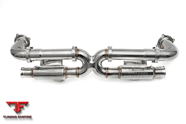 FABSPEED PORSCHE 993 TURBO MODULAR COMPETITION LINK PIPES (X-PIPE ONLY)