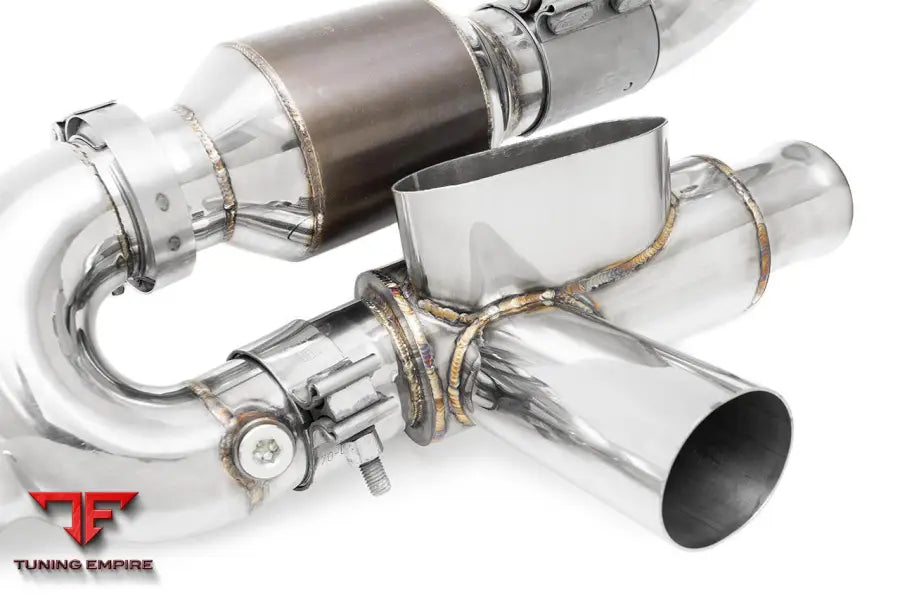 FABSPEED PORSCHE 993 TURBO MODULAR SPORT CATALYTIC CONVERTER X-PIPE (1995-1998)