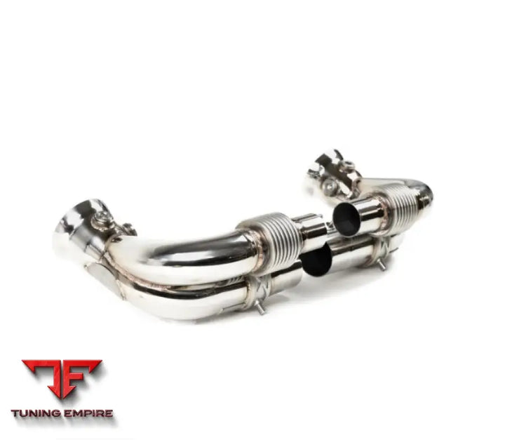 FABSPEED PORSCHE 997.2 GT3/GT3 RS SIDE MUFFLER BYPASS PIPES (2010-2011)