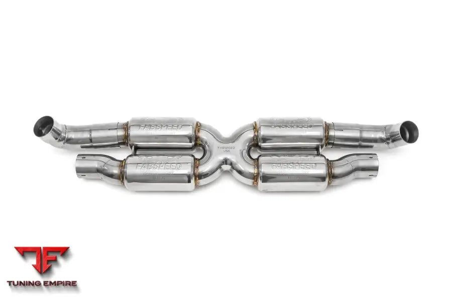 FABSPEED PORSCHE 997.2 TURBO/TURBO S SUPERSPORT X-PIPE (2010-2012)