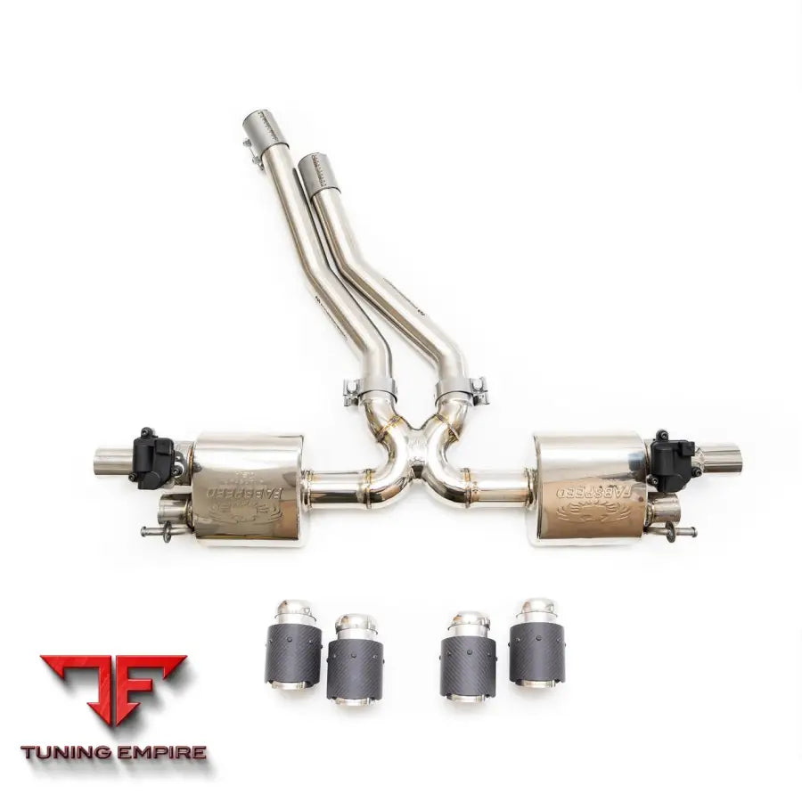 FABSPEED PORSCHE E3 CAYENNE S 2.9L TURBO VALVETRONIC EXHAUST SYSTEM