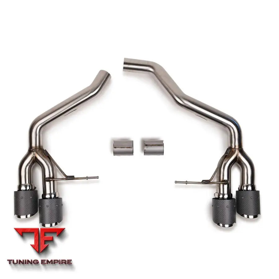 FABSPEED PORSCHE MACAN 2.0L REAR SLIP-ON SPORT EXHAUST (2014-2018)