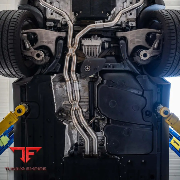 FABSPEED PORSCHE MACAN S/GTS/TURBO V6 INTERMEDIATE X-PIPES (2014-2018)