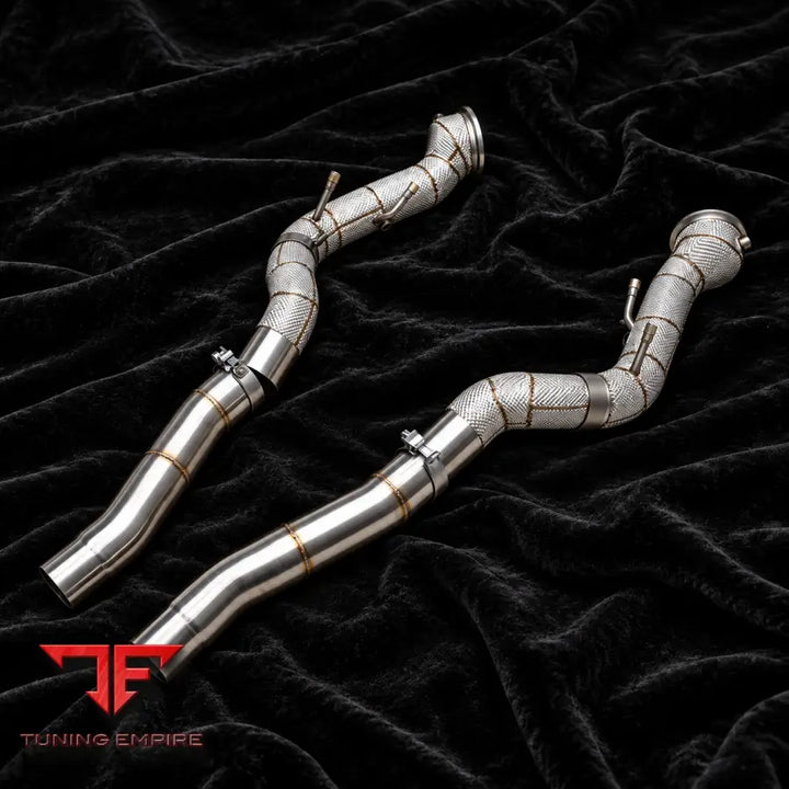 Ferrari 12Cilindri RAZOR TEC valved exhaust pipework