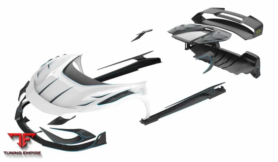 Ferrari 296 Carbon Fiber Kit Sd Carbon