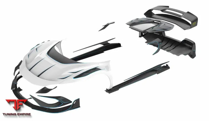 Ferrari 296 Carbon Fiber Kit Sd Carbon