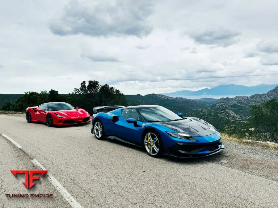 FERRARI 296 CARBON FIBER RAZOR BODY KIT