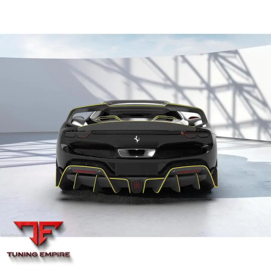 Ferrari 296 Carbon Fiber Kit Sd Carbon