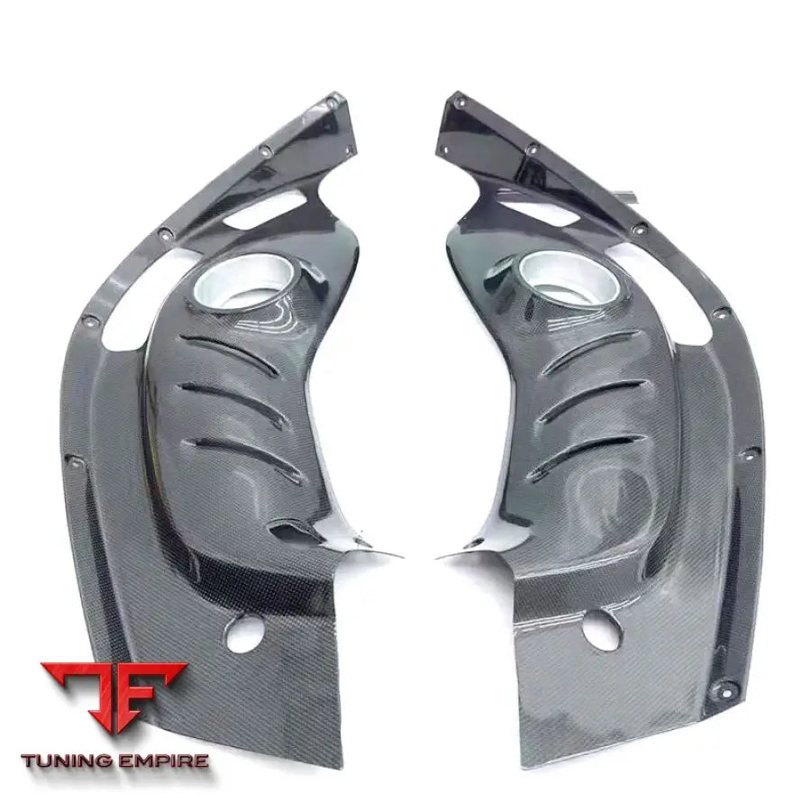FERRARI 296 GTB CARBON FIBER REAR ENGINE INTERIOR KIT