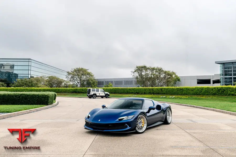 FERRARI 296 GTB FORGED WHEELS AND EXHAUST SYSTEM