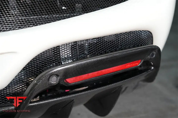FERRARI 296 GTB (TYPE F171) OE STYLE CARBON FIBER REAR DIFFUSER BSD
