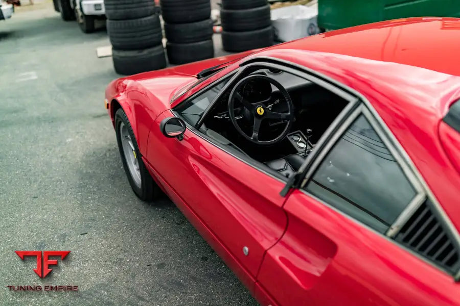 FERRARI 308 GTB FORGED WHEELS AND EXHAUST SYSTEM
