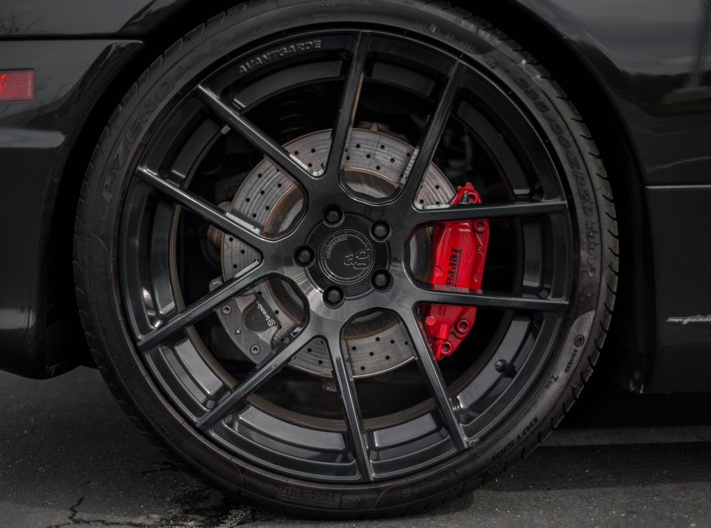 FERRARI 360 MODENA on custom forged wheels