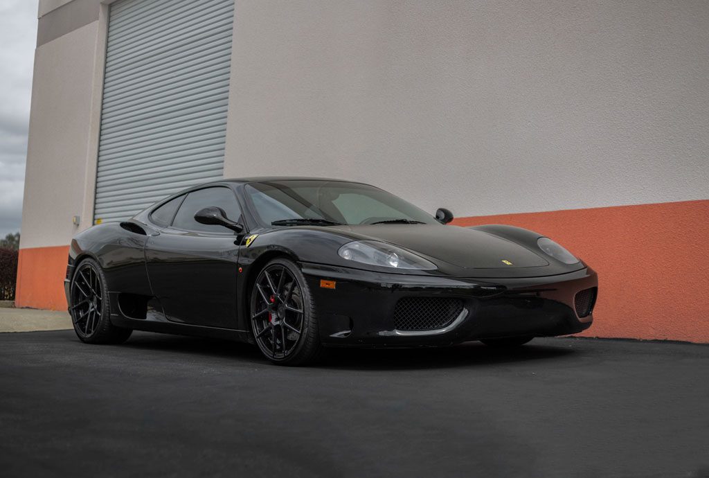 FERRARI 360 MODENA on custom forged wheels