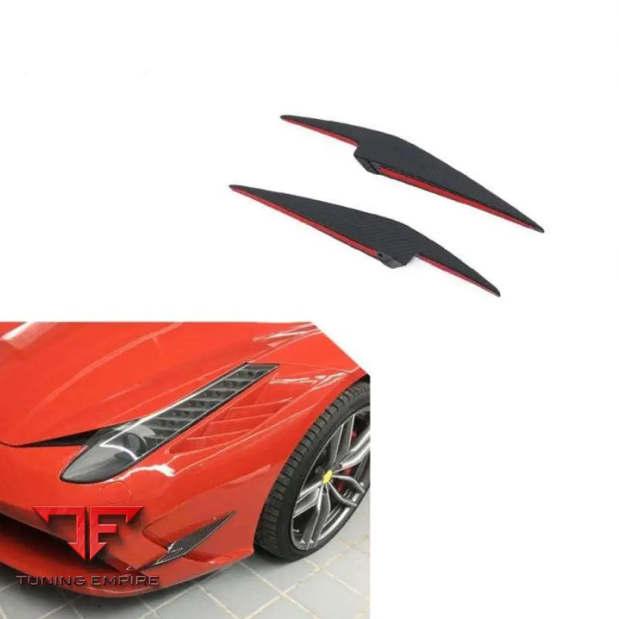 FERRARI 458 AERODYNAMIC PARTS