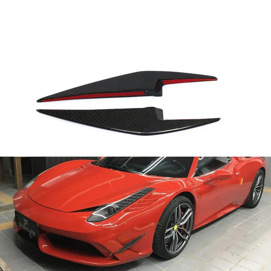FERRARI 458 AERODYNAMIC PARTS