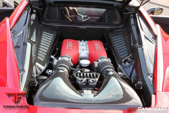 FERRARI 458 COUPE & SPECIALE DRY CARBON FIBER AIRBOX BSD