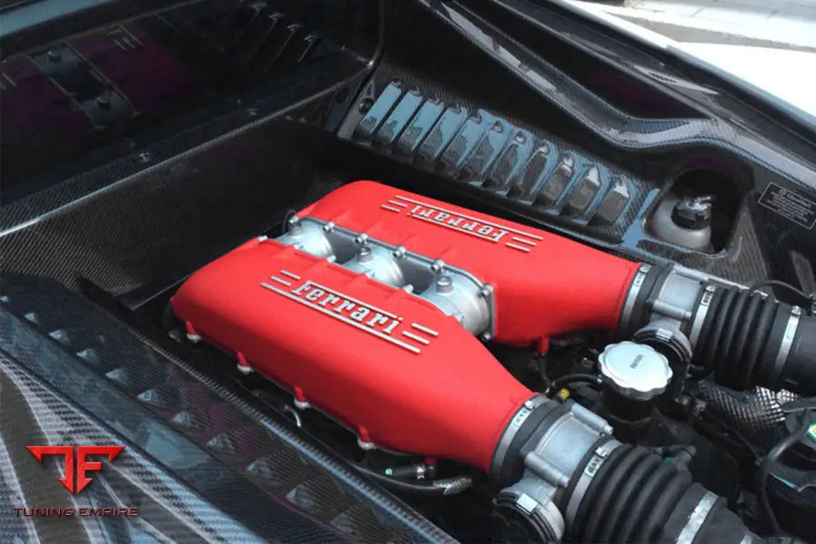FERRARI 458 COUPE & SPECIALE DRY CARBON FIBER ENGINE BAY PANELS BSD