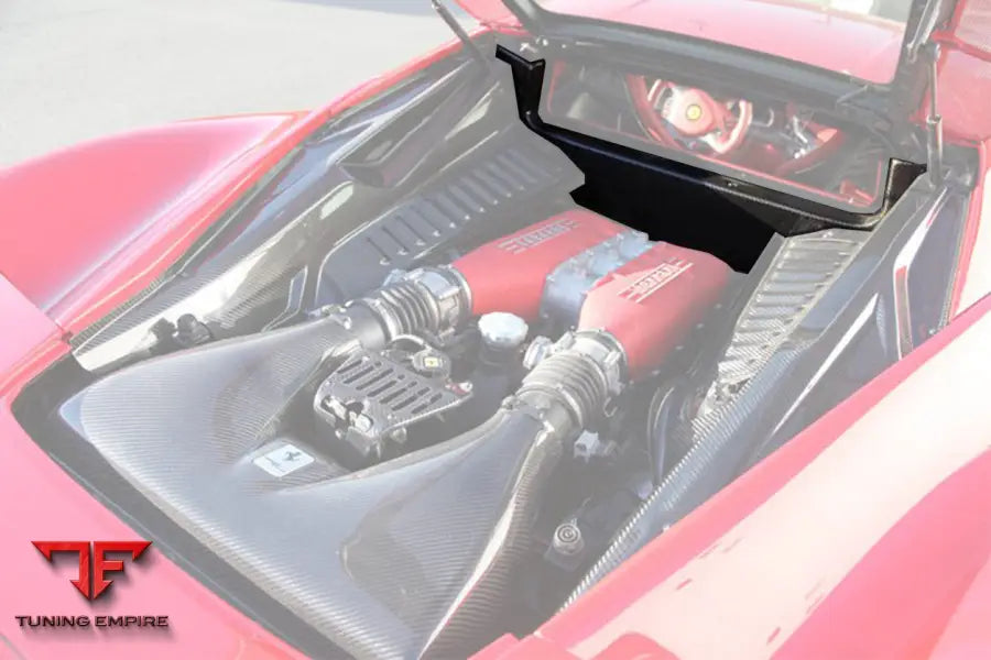 FERRARI 458 COUPE SPECIALE DRY CARBON FIBER INNER ENGINE INNER UNDERSCREEN PANEL REPLACEMNT BSD