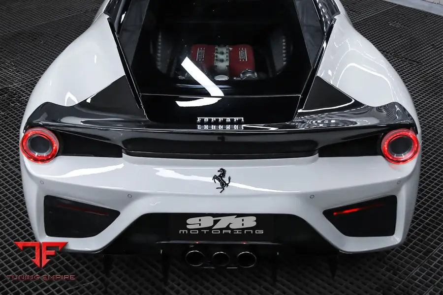 FERRARI 458 COUPE & SPIDER BKSS STYLE TAIL LIGHT COVER BSD