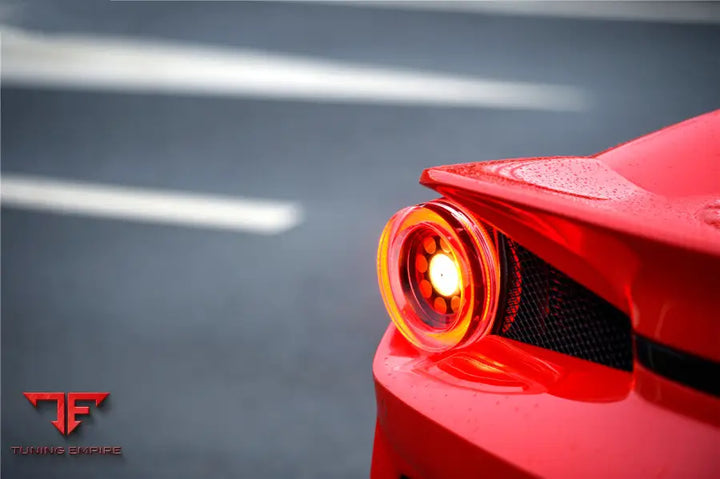 FERRARI 458 COUPE & SPIDER BKSS STYLE TAIL LIGHT COVER BSD
