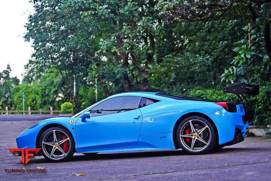 FERRARI 458 COUPE SPIDER SR STYLE REAR WING SPOILER BSD