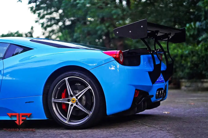 FERRARI 458 COUPE SPIDER SR STYLE TRUNK SPOILER BSD