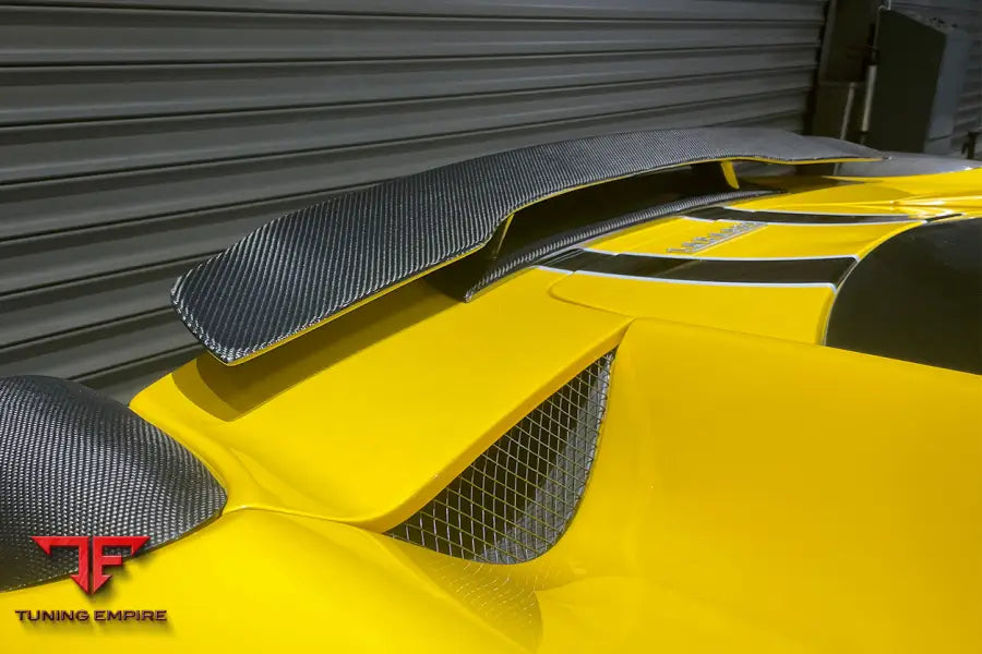 FERRARI 458 COUPE & SPIDER VT STYLE CARBON FIBER TRUNK SPOILER BSD