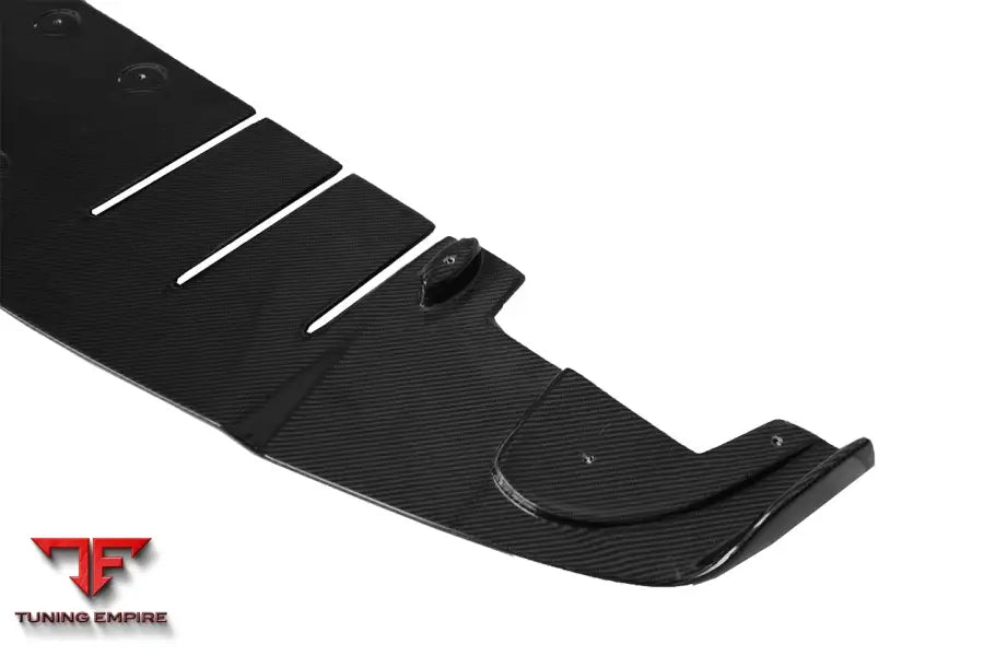 FERRARI 458 COUPE & SPYDER AV STYLE CARBON FIBER REAR DIFFUSER LIP BSD