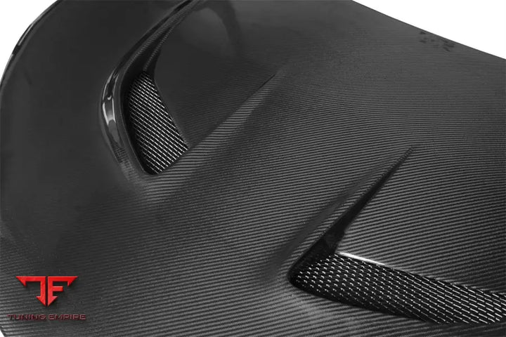 FERRARI 458 COUPE & SPYDER BKSS STYLE CARBON FIBER HOOD AND PARTIAL CARBON FIBER FRONT BUMPER BSD