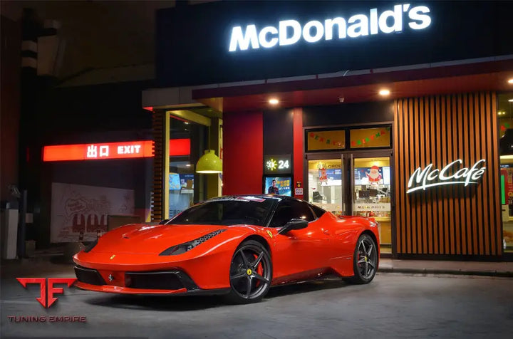 FERRARI 458 COUPE & SPYDER BKSS STYLE SIDE SKIRTS BSD