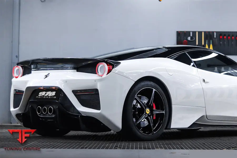 FERRARI 458 COUPE & SPYDER BKSS STYLE SIDE SKIRTS BSD