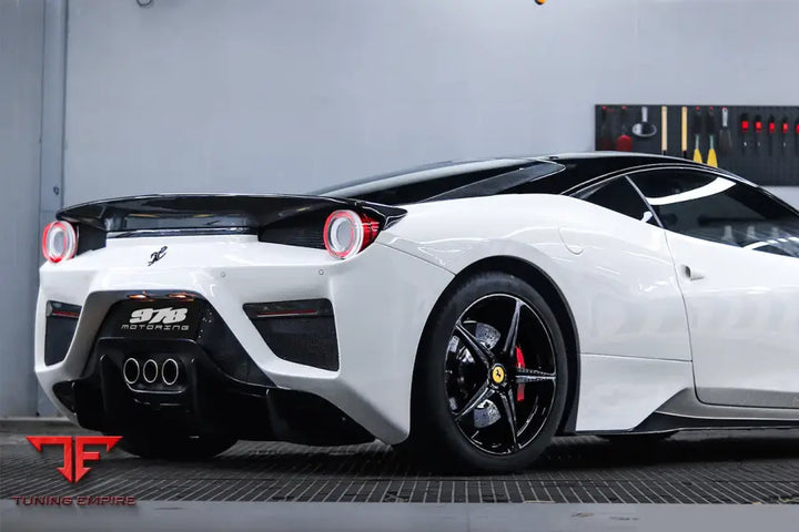 FERRARI 458 COUPE & SPYDER BKSS STYLE SIDE SKIRTS BSD