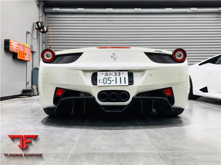 FERRARI 458 COUPE SPYDER BRAKE LIGHTS COVERS BSD