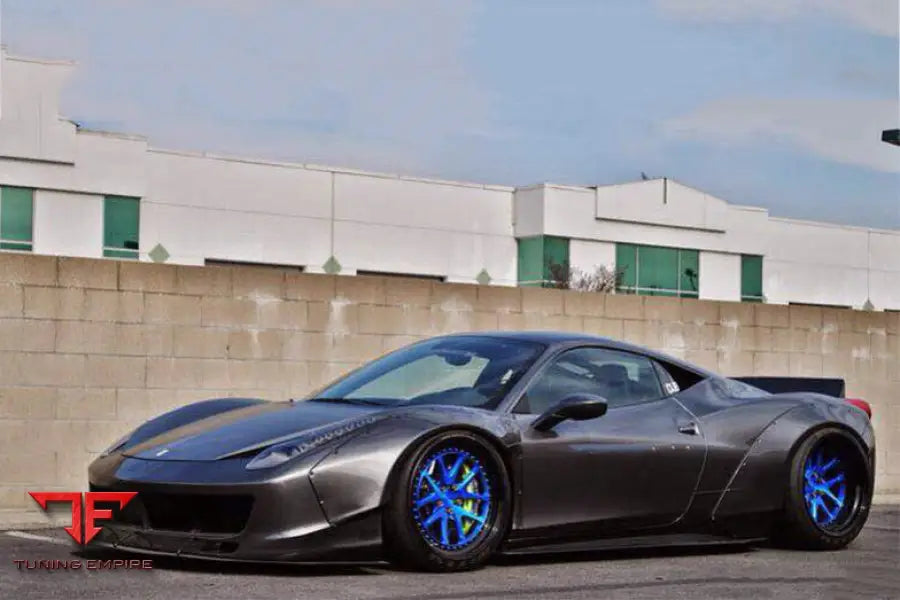 FERRARI 458 COUPE SPYDER DE STYLE AERO FULL BODY KIT BSD