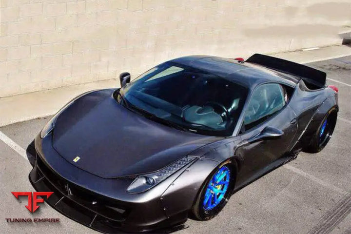 FERRARI 458 COUPE SPYDER DE STYLE FRONT BUMPER W LIP BSD