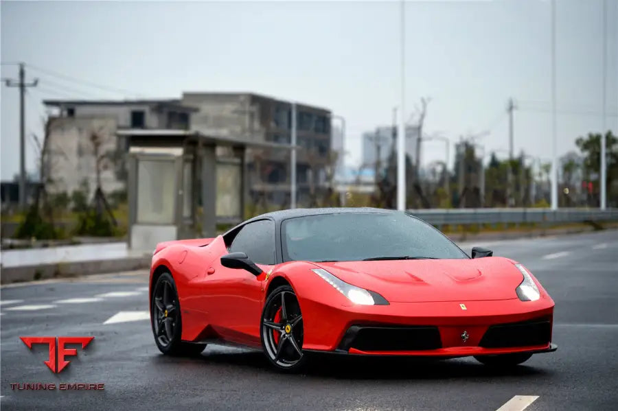 FERRARI 458 COUPE SPYDER SPECIALE DRY CARBON FIBER MIRROR HOUSING REPALCEMENT BSD