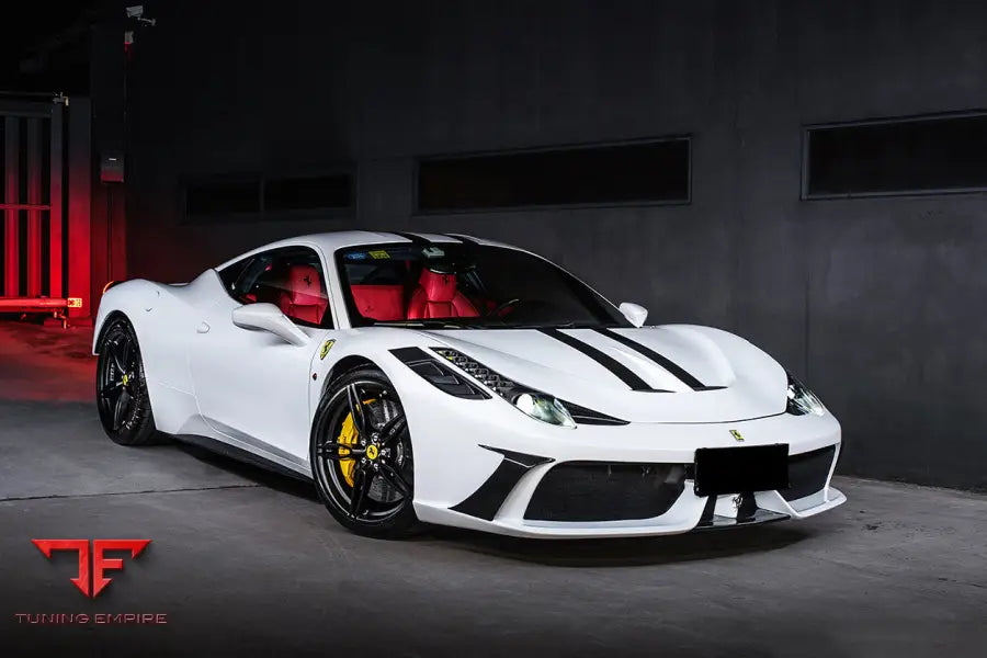 FERRARI 458 COUPE & SPYDER SPECIALE STYLE FRONT BUMPER BSD