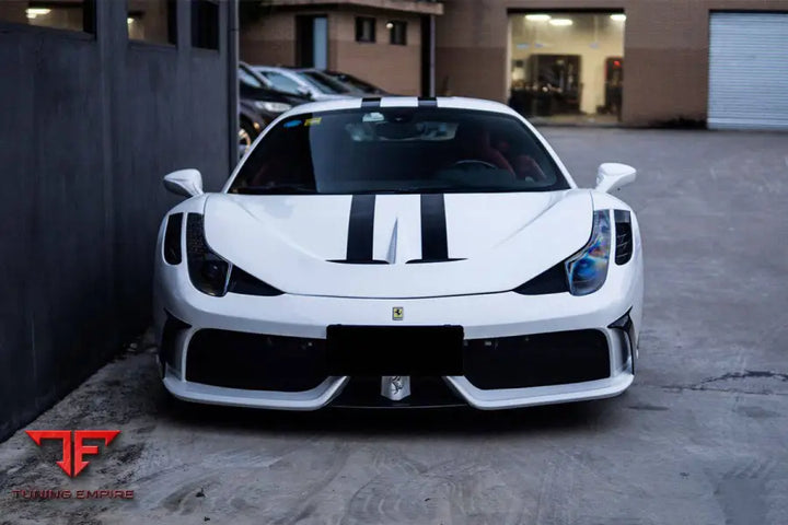 FERRARI 458 COUPE SPYDER SPECIALE STYLE FRONT BUMPER BSD